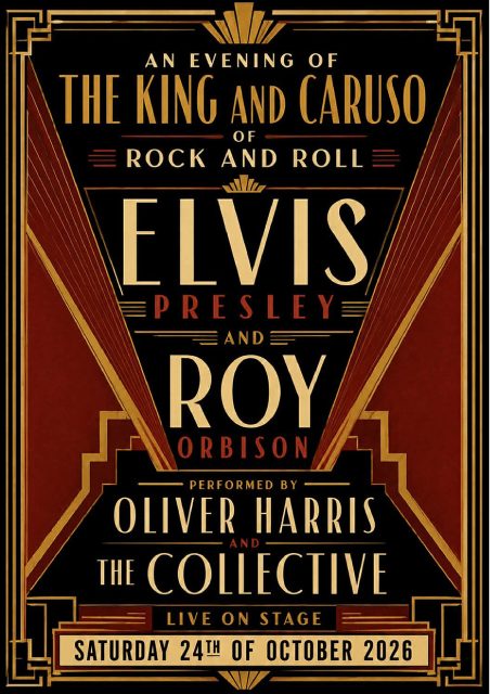 ELVIS AND ROY ORBISON: TWO KINGS PERFORMED BY OLIVER HARRIS AND THE COLLECTIVE (2026)